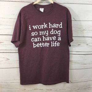 Unisex Port &Co Dog Tee Shirt